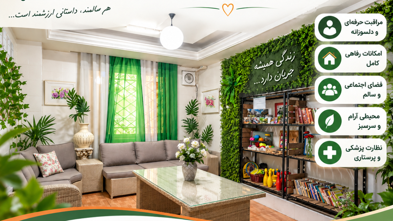 خانه سالمندان در تهران؛ هزینه، امکانات و شرایط پذیرش